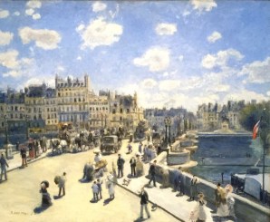 Pont Neuf - Paris by August Renoir